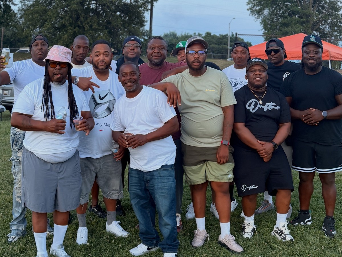 Community members gathered at a B.O.C.E.K Foundation event